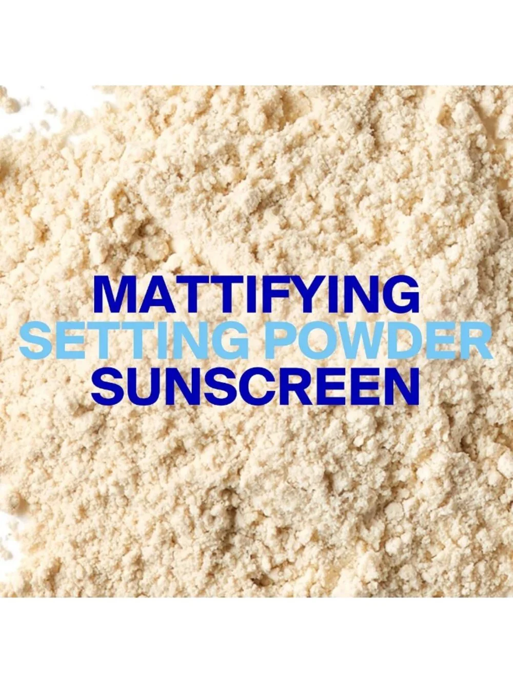 Matte Finish Face Powder SPF 35 - Broad Spectrum Mineral Sunscreen, Shine